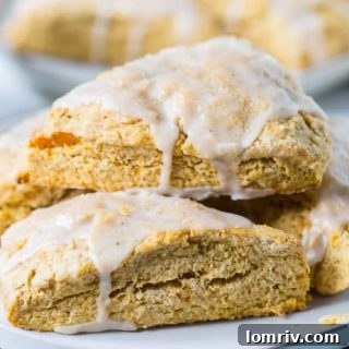 Sweet Potato Scones with Maple Icing