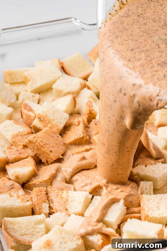 Pumpkin Bread Pudding Recipe