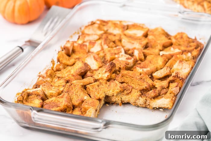 Pumpkin Bread Pudding Recipe