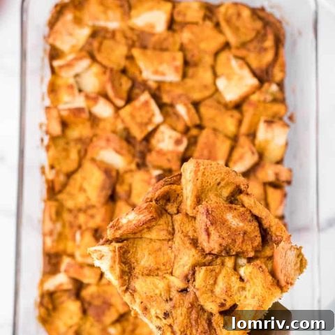 Pumpkin Bread Pudding Recipe