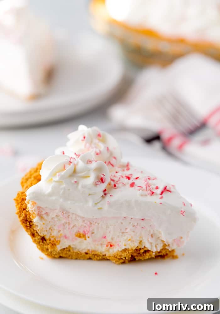 Mixing the creamy peppermint white chocolate cheesecake filling