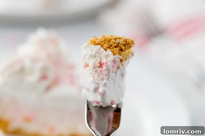 No-Bake Peppermint White Chocolate Cheesecake chilling for perfection
