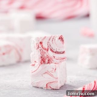 Homemade Peppermint Marshmallows