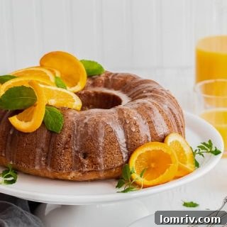 Orange Pound Cake Recipe