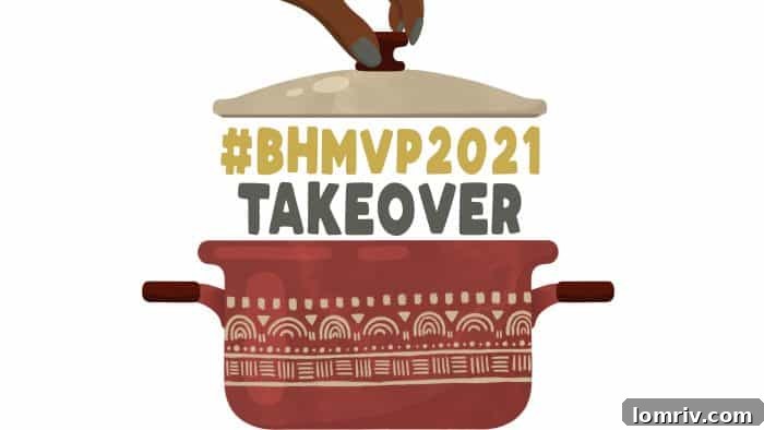 Black History Month Virtual Potluck with diverse recipes from black bloggers.
