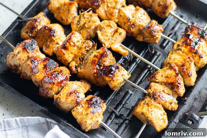 Greek Chicken Souvlaki in a Fresh Salad Bowl