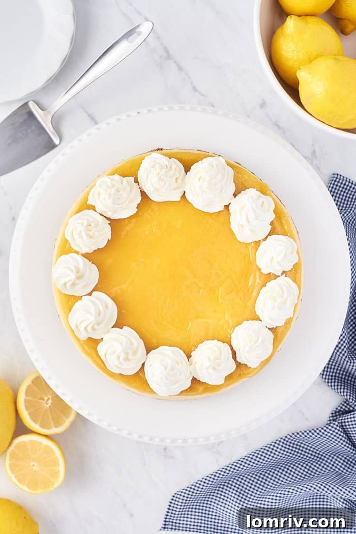 Lemon Cheesecake - A Zesty Delight