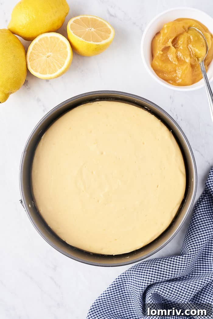Cooling Lemon Cheesecake
