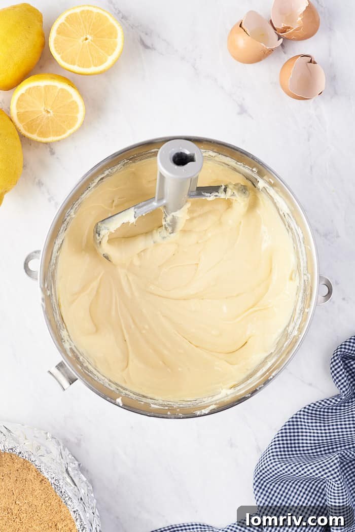 Creamy Lemon Cheesecake Filling