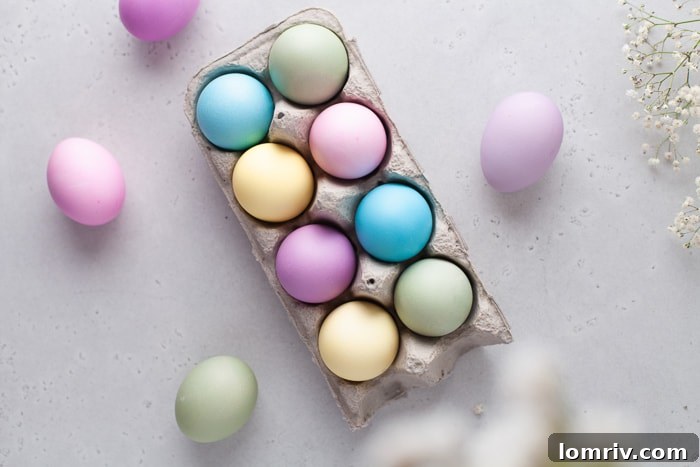 How to Dye Easter Eggs