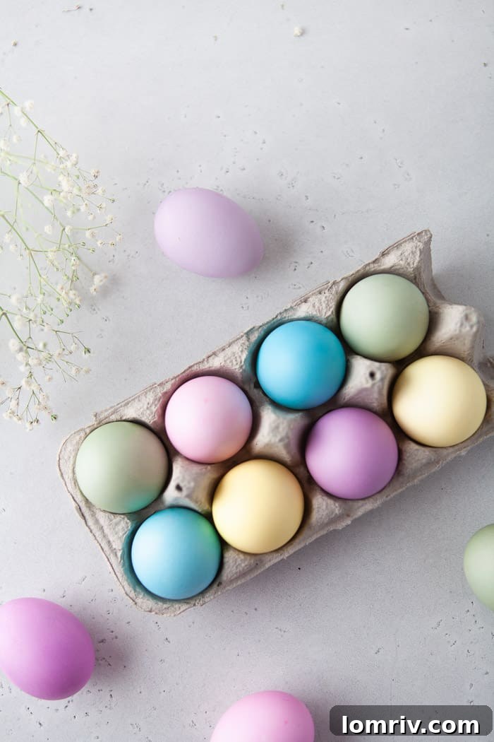 How to Dye Easter Eggs