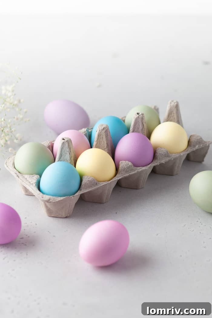 How to Dye Easter Eggs