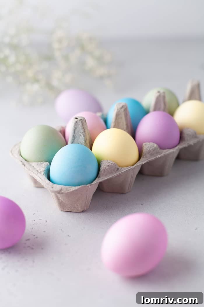 How to Dye Easter Eggs
