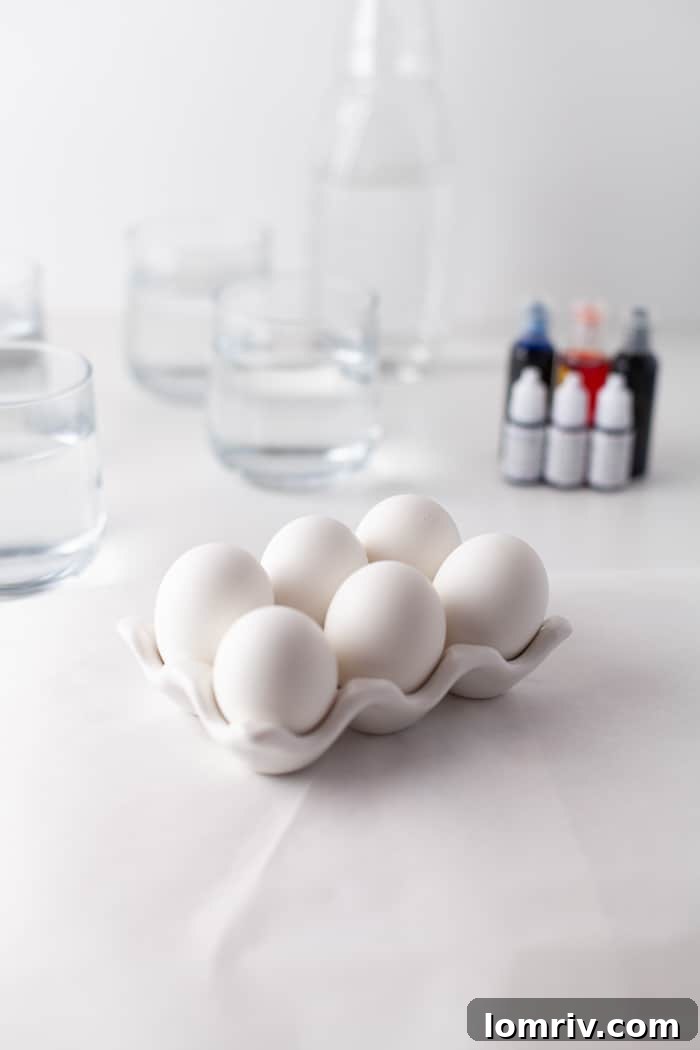 How to Dye Easter Eggs
