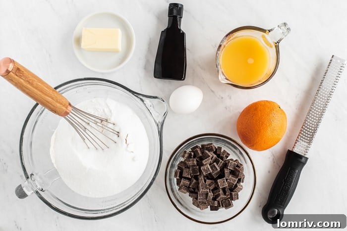 Orange Coffee Cake with Chocolate Chunks