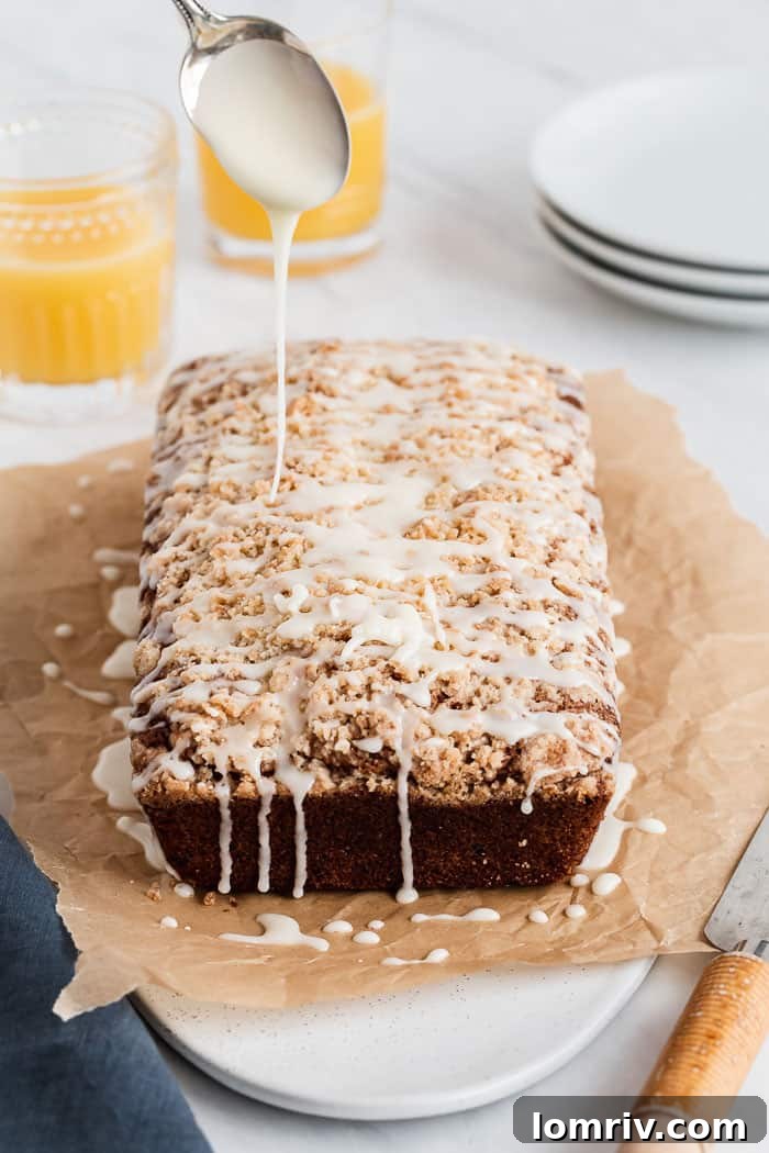 Orange Coffee Cake with Chocolate Chunks