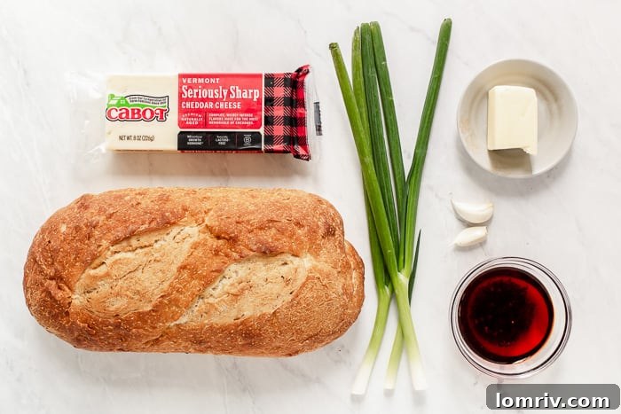 Chili Oil Cheddar Pull Apart Bread