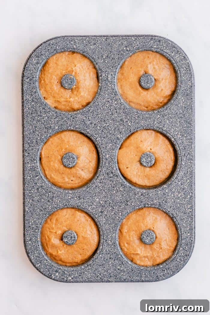 Baked Pumpkin Donuts with Cream Cheese Frosting