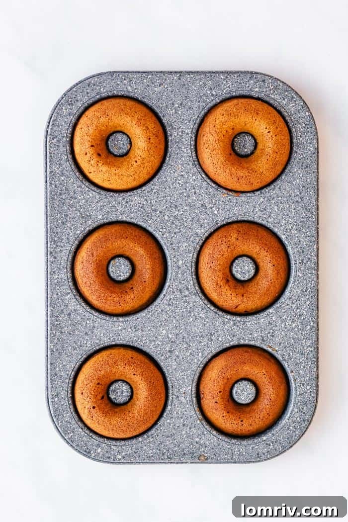 Baked Pumpkin Donuts with Cream Cheese Frosting