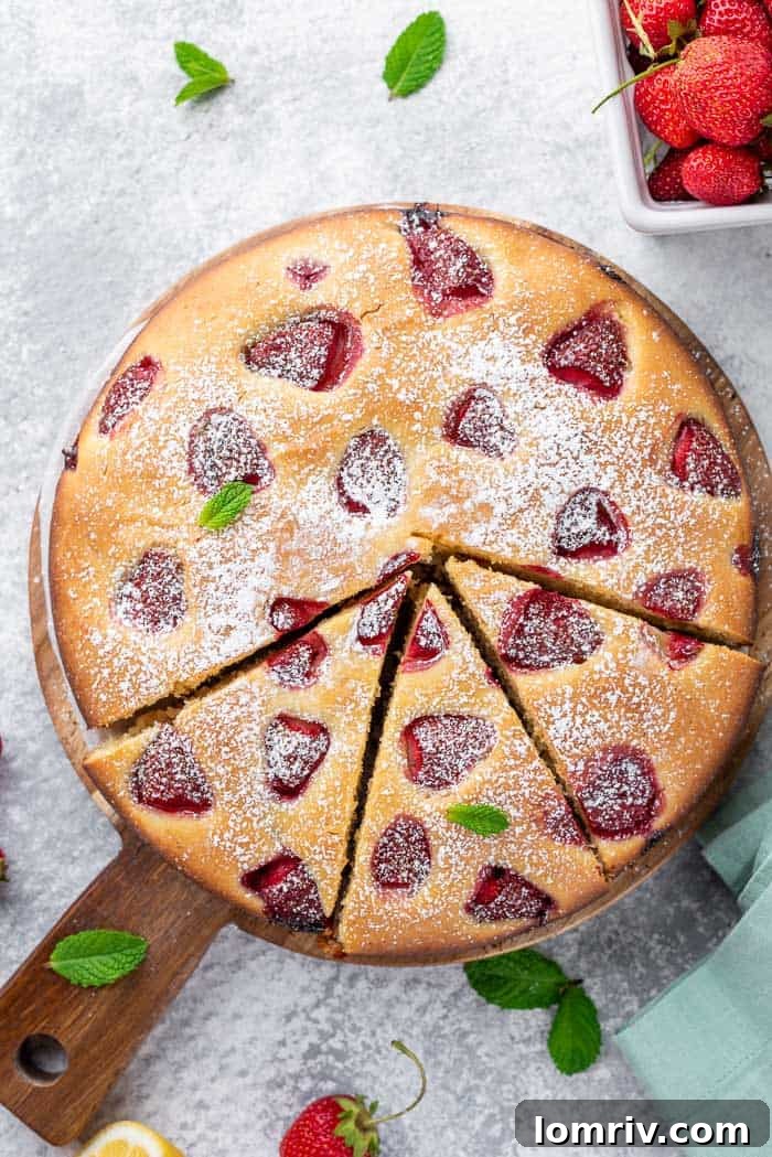Fresh Strawberry Cake