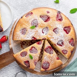 Fresh Strawberry Cake