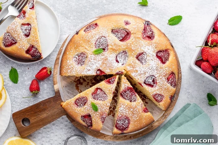 Fresh Strawberry Cake