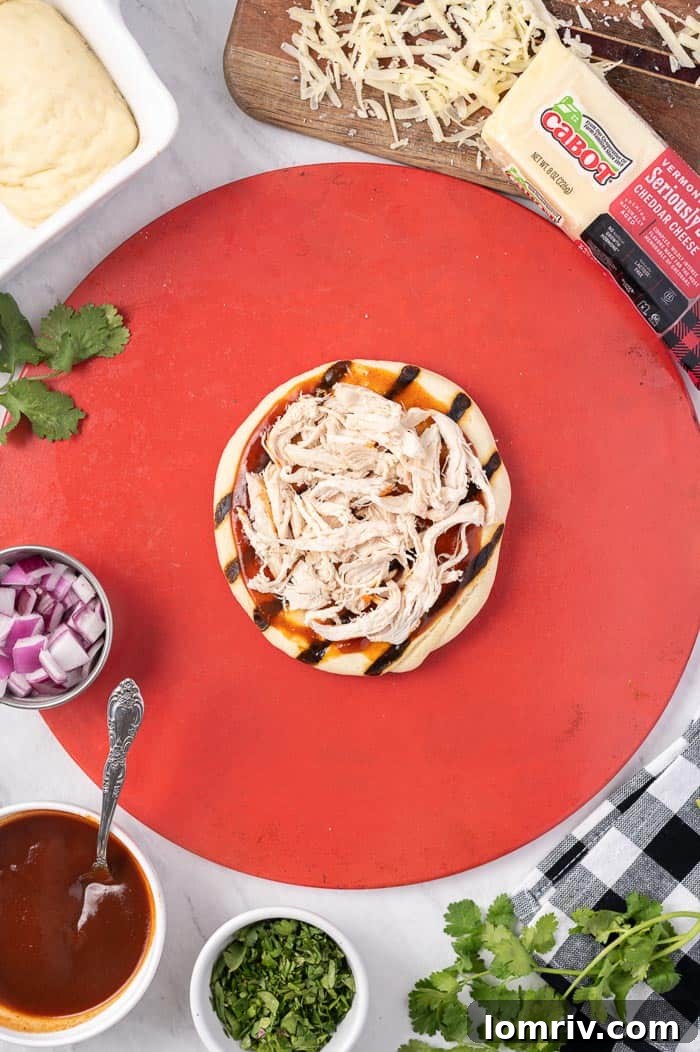 Pre-cooked Shredded Chicken for BBQ Pizza Topping