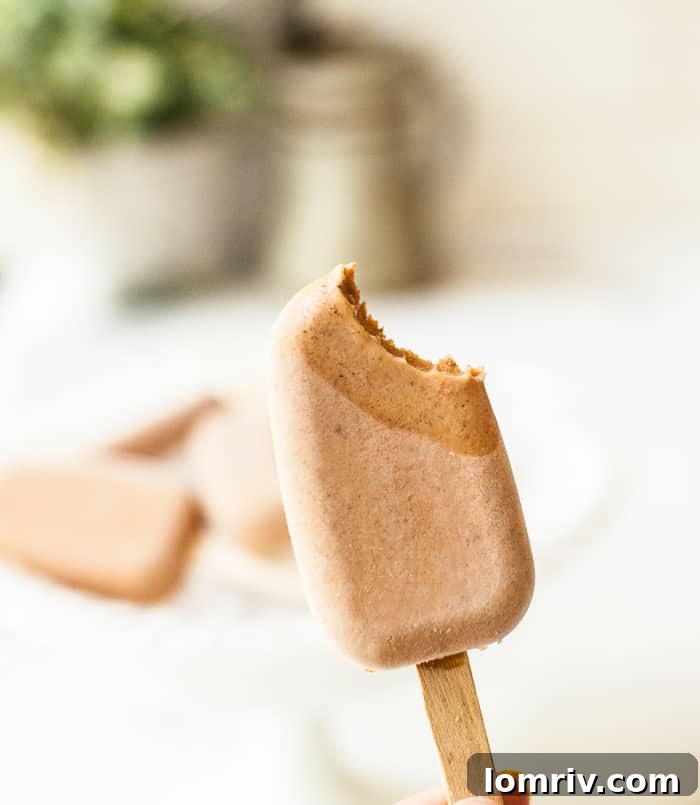Pumpkin Pie Popsicles