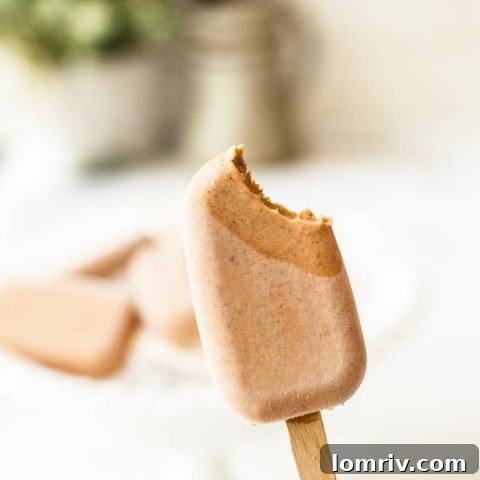 Pumpkin Pie Popsicles