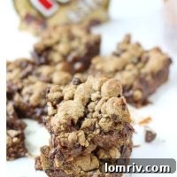 salted caramel twix cookie bars