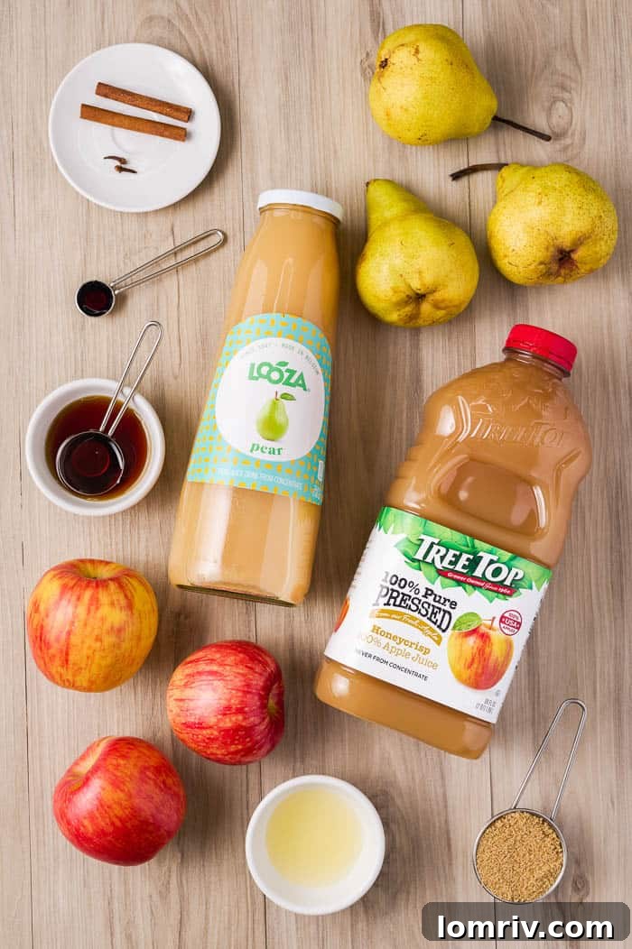 Pear Apple Cider