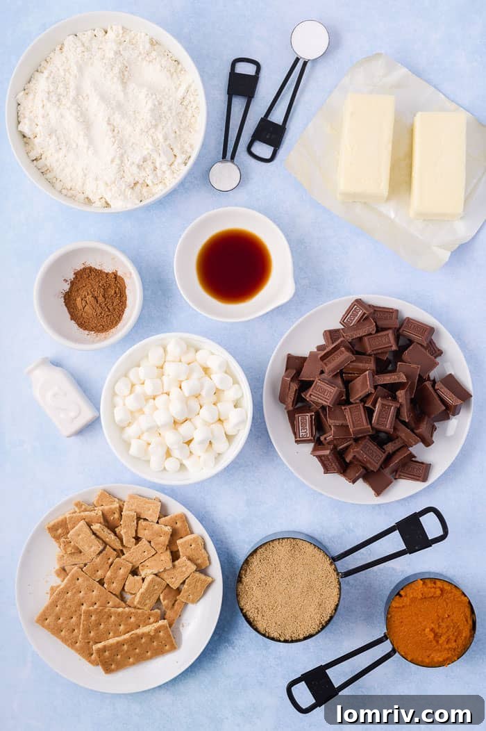 Pumkpin Smores Cookies
