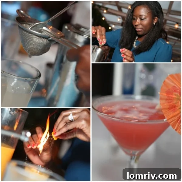 Collage of Pinnacle Vodka Cocktails and Ingredients