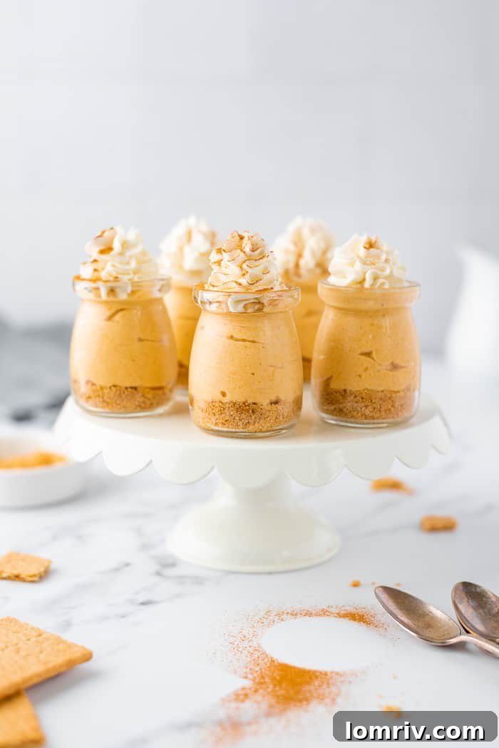 Pumpkin Cheesecake Mousse