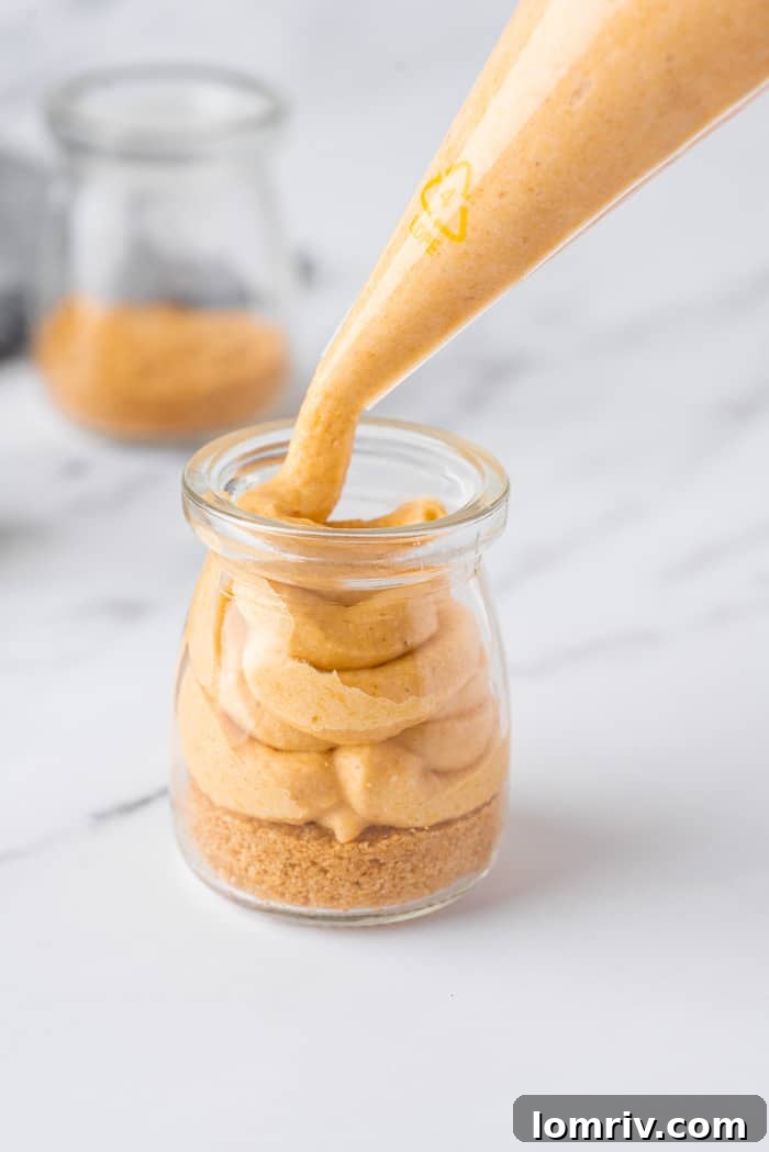 Pumpkin Cheesecake Mousse