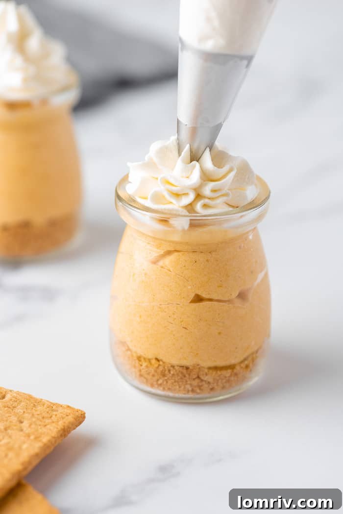 Pumpkin Cheesecake Mousse