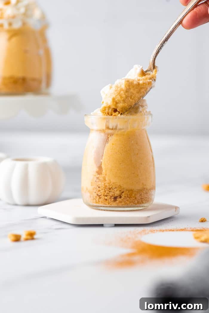 Pumpkin Cheesecake Mousse