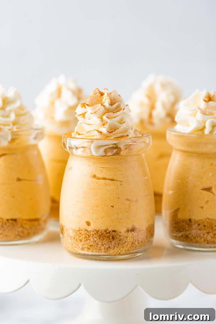 Pumpkin Cheesecake Mousse