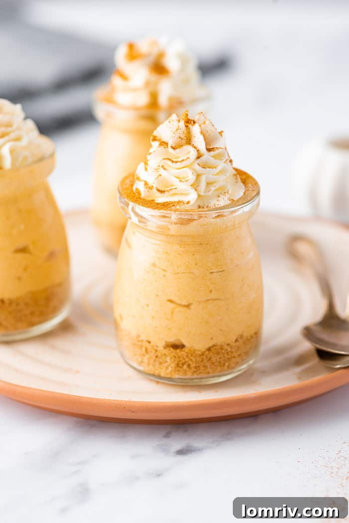 Pumpkin Cheesecake Mousse