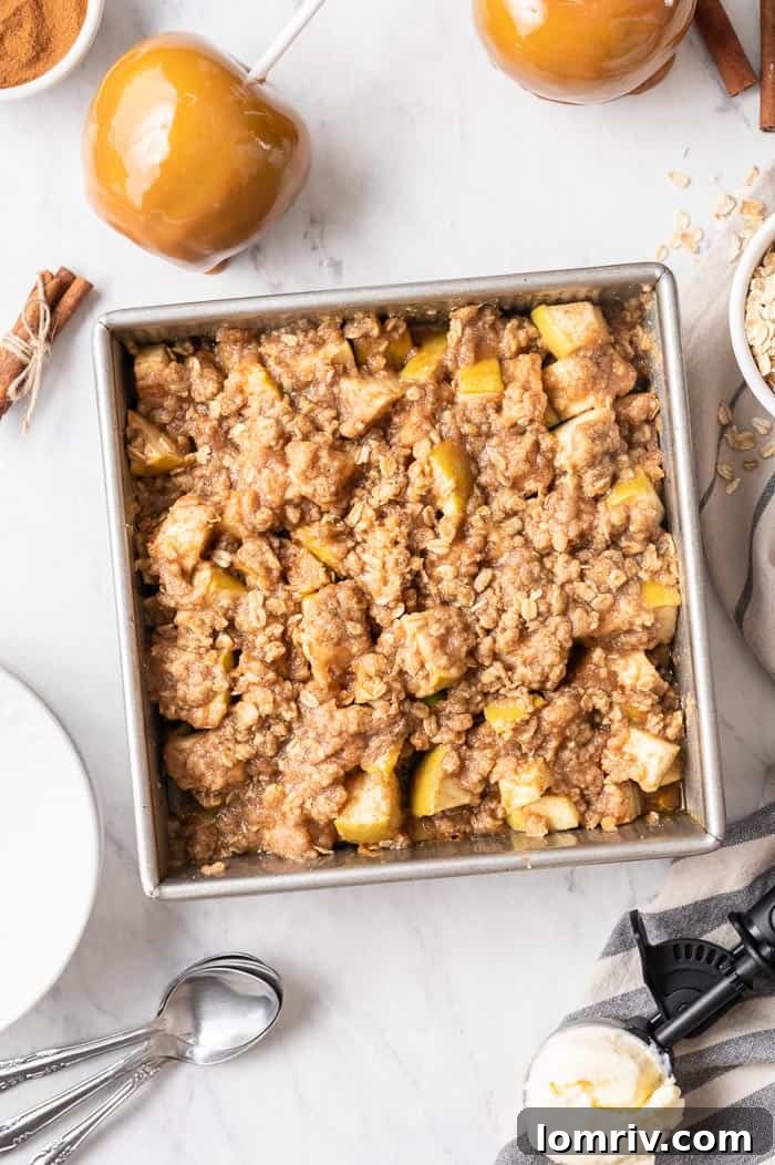 Holiday Dessert: Quick and Easy Caramel Apple Crisp
