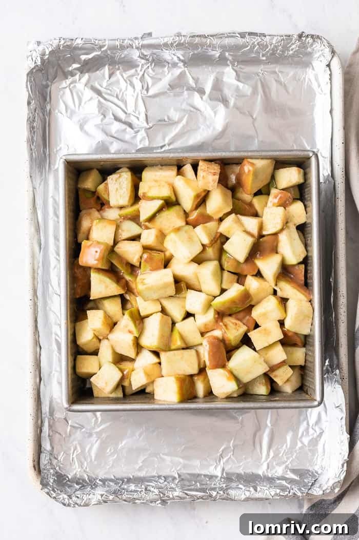 Preparing Streusel Topping for Apple Crisp