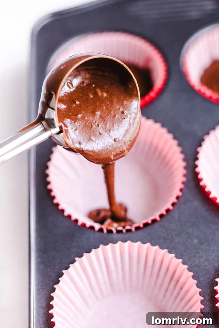 Baked Chocolate Cupcakes Cooling