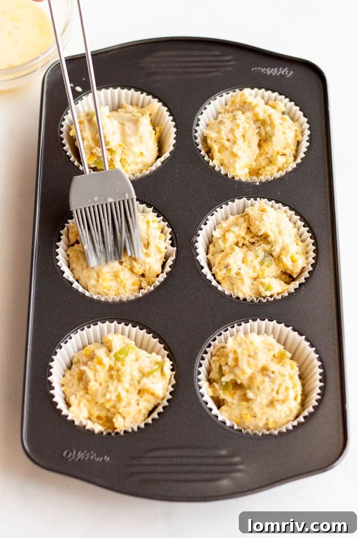 Apple Cheddar Savory Muffins