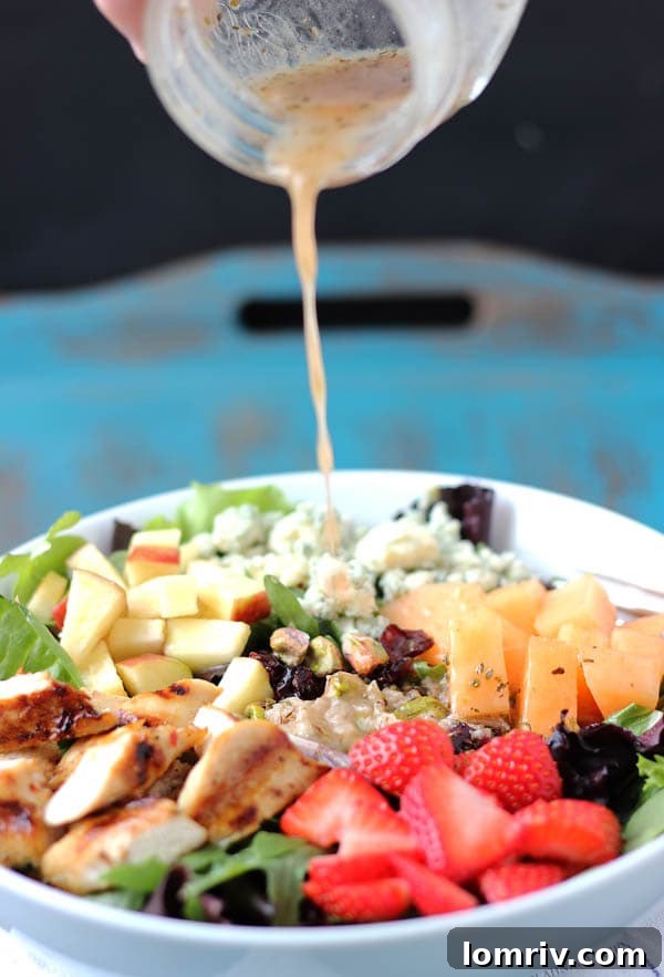 Fresh Herb Vinaigrette with Pompeian Balsamic Vinegar for Sonoma Salad