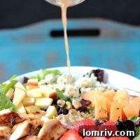 Sonoma Salad with Grilled Chicken and Fruit