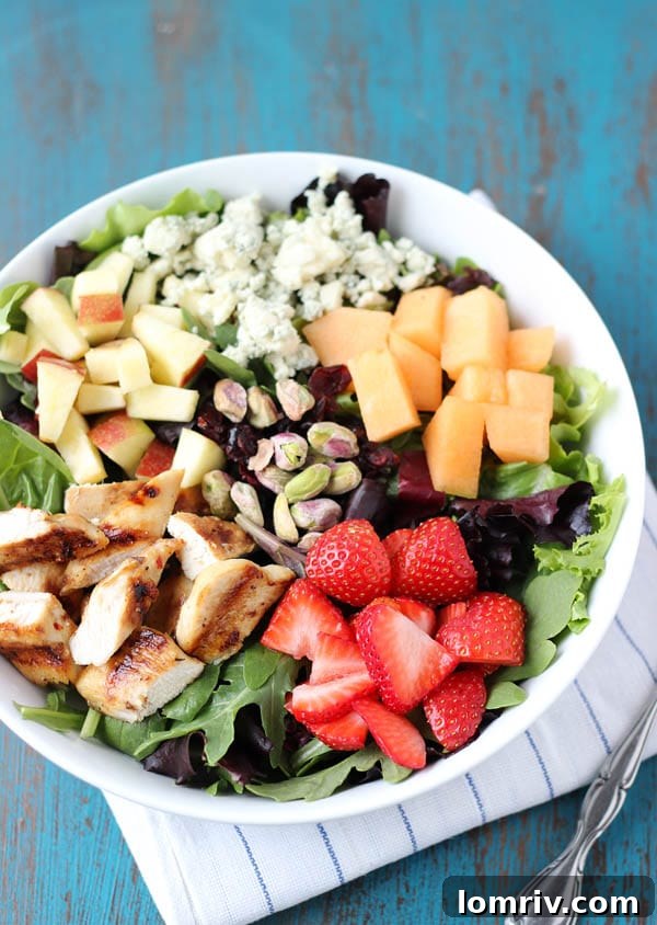 Beautifully Plated Sonoma Salad Ready to Eat