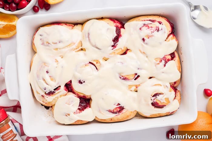 Cranberry Orange Sweet Rolls