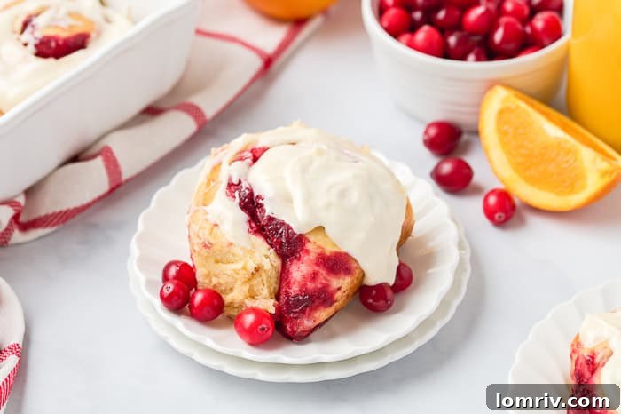 Cranberry Orange Sweet Rolls