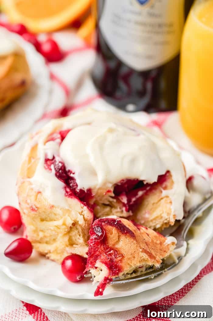 Cranberry Orange Sweet Rolls