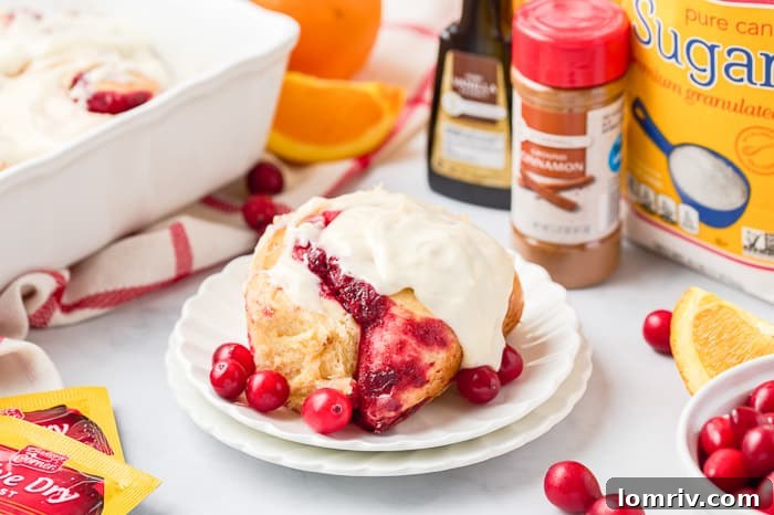 Cranberry Orange Sweet Rolls